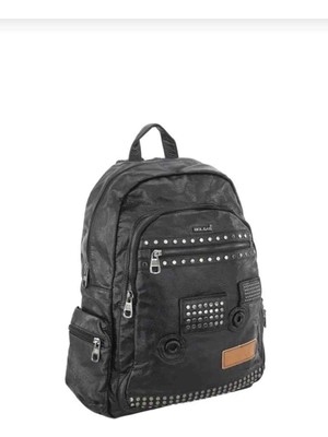 Tolino Bolsas Yıkanmıs Deri Sırt Çantası Buyuk Boy