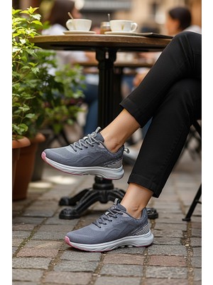 KAFKASLAR AYAKKABI Triko Tamamı Fileli Ortopedik Günlük Kadın, Çocuk Spor Ayakkabı