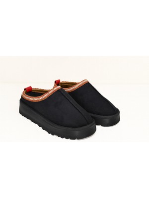 Waykon Içi Kürklü Kalın Tabanlı Kısa Bot Terlik