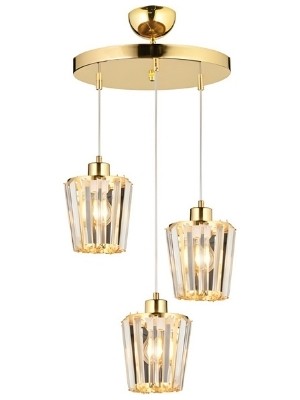 Ronisu Aydınlatma Leyla 3'lü Sarkıt Avize