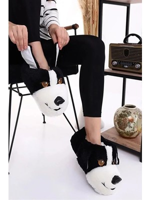 Waykon Hayvanlı Peluş Panduf Rahat Ev Botu