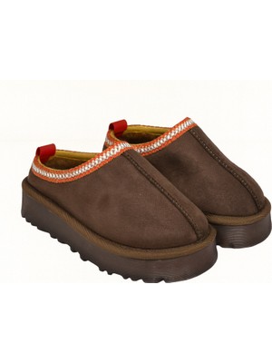 Waykon Içi Kürklü Kalın Tabanlı Kısa Bot Terlik