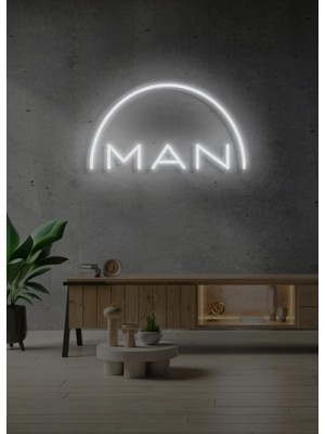 Biz Bu İşin Keyif Kısmındayız Rent A Carlara Özel Man Yazılı Neon Tabela