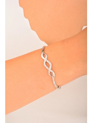 Cebeci Beyaz Atın Kelepçe Bileklik