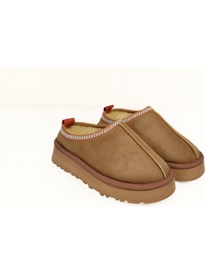 Waykon Içi Kürklü Kalın Tabanlı Kısa Bot Terlik