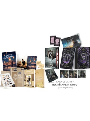 Guardian Yayınları Yarının Kıyısında Hediyeli Özel Kutu Ciltli ve Saka ve Sanrı 4 Kutulu Yan Boyalı