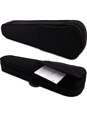 Dominguez VAHC44 Viyola Sert Çantası Hardcase (4/4) | Darbeye Dayanıklı Kadife Iç Astar