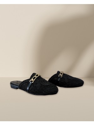 Waykon Termo Taban Yazlık Örgü Terlik