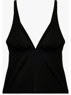 Koton V Yaka Askılı Tankini Bikini Üstü