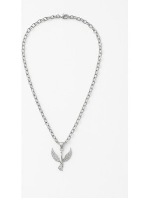 DMR Elegance 925 Ayar Gümüş Anka Kuşu Kolye – Zarif ve Şık Tasarım