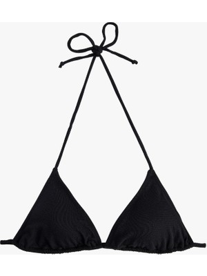 Koton Dokulu Üçgen Bikini Üstü