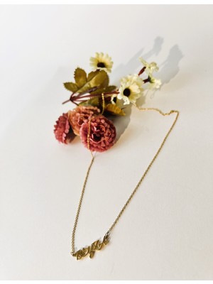 DMR Elegance Kişiye Özel Isim 925 Ayar Gümüş Kolye