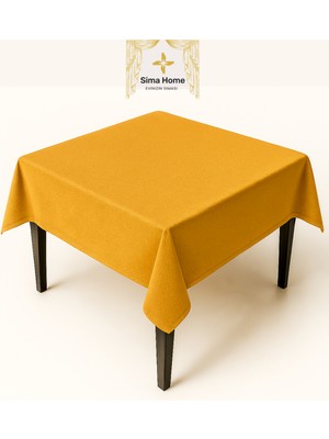 Sima Home Kadife Dokulu 140 cm x 140 cm Okey Oyun Masa Örtüsü