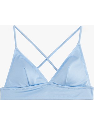 Koton Sırt Bağlama Detaylı Bralet Bikini Üst