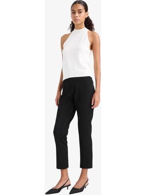 DeFacto Klasik Chino Normal Bel Basic Cepli Bilek Boy Kumaş Pantolon C1429AX26SP