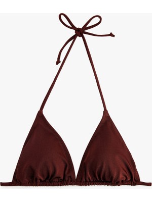 Koton Ipli Üçgen Bikini Üstü