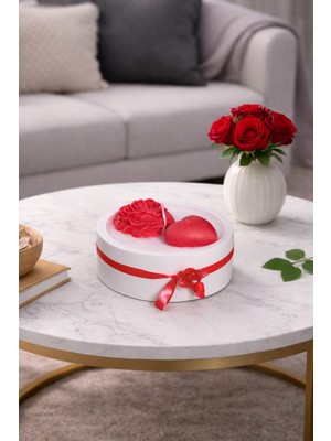 Trend Yankı Sevgililer Günü Tasarımlı Kokulu Mum