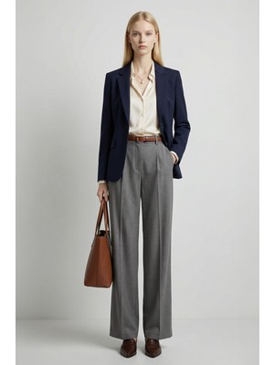 Rays 8378A Pens Detay Palazzo Pantolon Antrasit