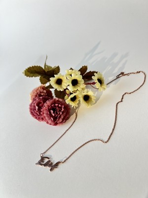 DMR Elegance Kişiye Özel Isimli Kolye 925 Ayar Gümüş