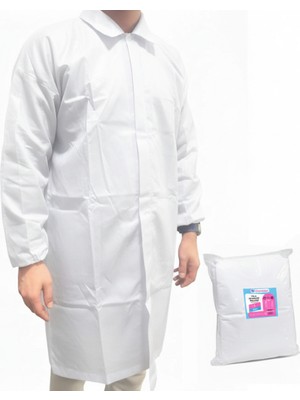 Galoşsan Tek Kullanımlık Kalın Tela Ziyaretçi Önlüğü 35 gr Mavi 10 Adet