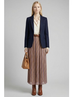 Rays 8453A Piliseli Kemerli Etek Bej