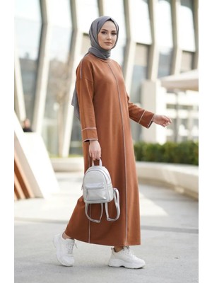 Iki Iplik Spor Elbise 71167-05 Taba