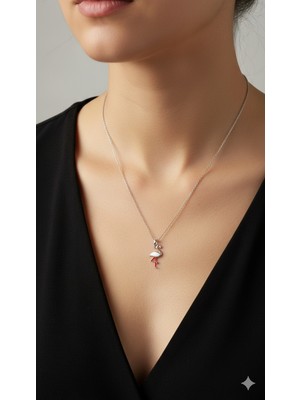 Kisa 925 Gümüş Kadın Kolyesi