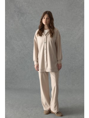 Merve Gültekin Çelik Interlok Çıtçıtlı Takım Taş