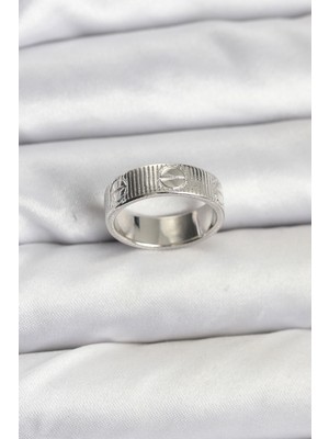 Vice Avm Gümüş Renk Model Kadın Yüzük - TJ-BYK3909 TG-V 11756