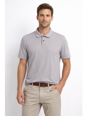 Cazador Erkek Polo Yaka Tshirt 44095 Gri