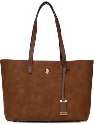 U.s. Polo Assn. Kadın Omuz Çantası Taba US25625 – Günlük Şık Tasarım, Hafif ve Kullanışlı