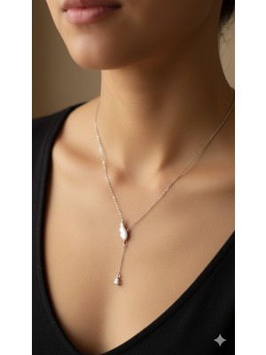 Kisa 925 Gümüş Kadın Kolyesi