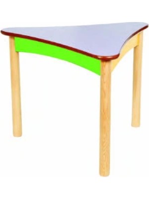 Edutoys ÜÇGEN MASA AHŞAP
