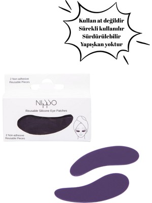 Nippo Eye Patches- Göz Altı Maskesi Tekrar Kullanılabilir Silikon