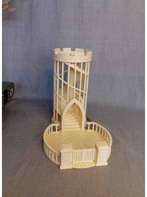 Talaşoğlu 3D Baskı Fantastik Kule Dekor & Diorama Aksesuarı – Masaüstü / Hobi / Koleksiyon –