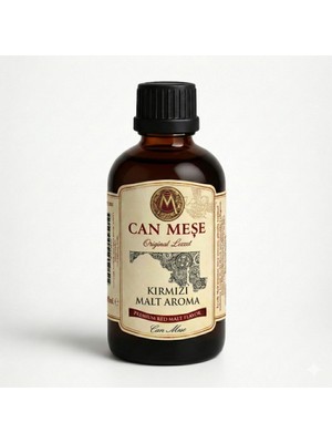 Can Meşe Kırmızı Malt Aroma Kiti - Orijinal Lezzet - Hazır Karışım Malt Aroması 100ml (5 Litre İçin Uyumludur)