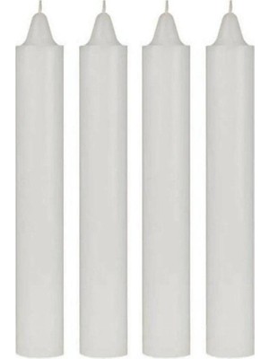 abnturk 20 Adet 15 cm Bakkal Mum