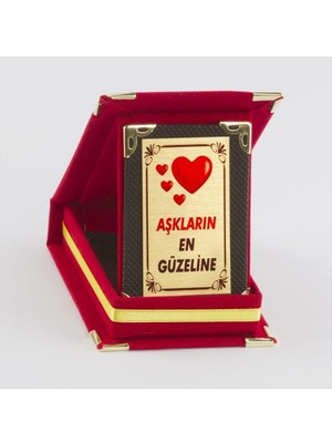 Zero Land Snmswrld Aşkların En Güzeline Plaketi-Kırmızı