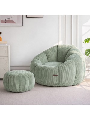 Puffiber Ergonomik Tasarım Puf Koltuk, Berjer, Uzanma Koltuğu, Tv Koltuğu, Balkabağı Şeklinde Puf