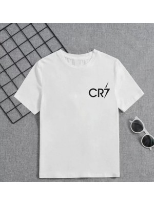 Erkek Çocuk Baskılı T-Shirt - Beyaz