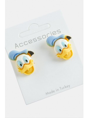 Zero Land Snmswrld Ördek Çocuk Küpesi-Beyaz