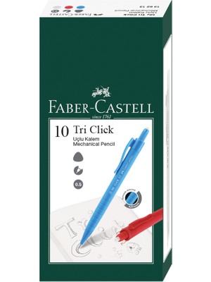 Faber-Castell Tri Click Soft Touch Versatil Kalem, Retro,0.7 Uç