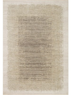 Akbel Halı Sahara SHA 04 Krem Yeşil - Yumuşak Tuşeli, Hav Yapmayan Modern Halı – Zarif Desenler