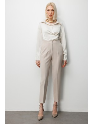 Ekol Düz Kesim Yüksek Bel Pantolon 1012