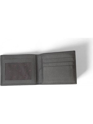 Hedea Gerçek Deri Siyah Erkek Cüzdan