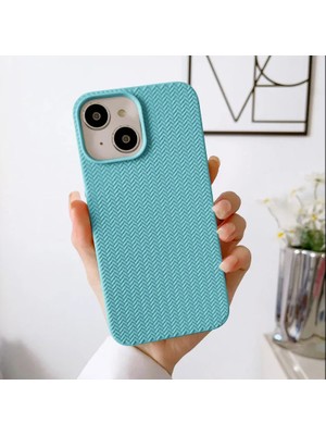 nextprintx iPhone 13/14/15 Uyumlu Silikon Kılıf Turkuaz