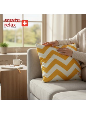 Smarto Relax Içi Dolgulu Kırlent 45X45 cm Kare – Salon & Berjer Kırlenti