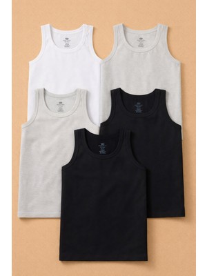 Erkek Çocuk 5'li Basic Atlet