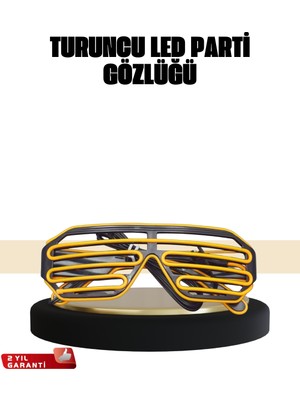 MegaSepet Enerjik Gece Etkinlikleri Için LED Işıklı Gözlük - ME001W-51ZV67