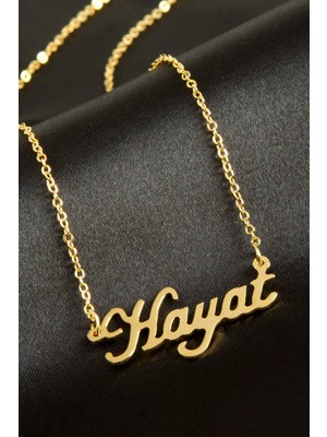 Zero Land Snmswrld Hayat Isimli Kolye -Sarı